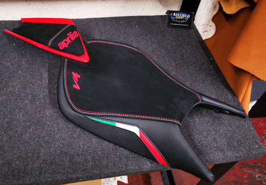 Aprilia RSV4 'V4' Rider & Cowl pad seat cover - 2021,2022,2023