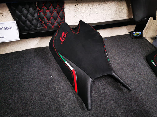 Aprilia RSV4 'V4 Factory' Rider seat cover - 2021,2022,2023